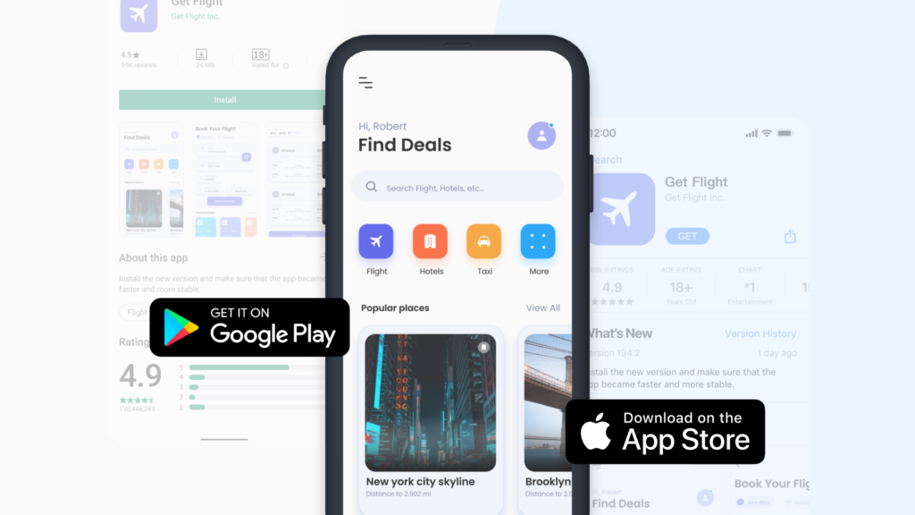 ¿Cómo publicar una app en Play store y Apple store​?