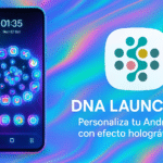 DNA Launcher un Estilo Holográfico: El Launcher Más Futurista para Android